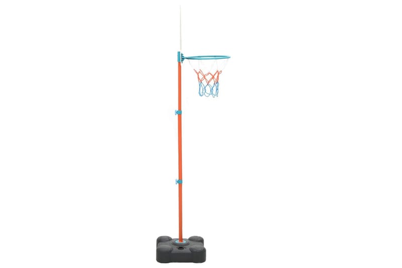 basketballsæt 109-141 cm transportabelt og justerbart - Flerfarvet - Havespil