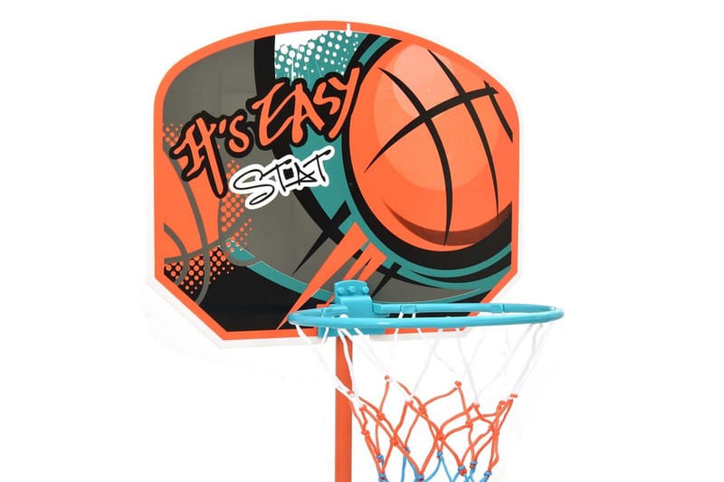 basketballsæt 109-141 cm transportabelt og justerbart - Flerfarvet - Sport & fritid - Leg & sport - Havespil