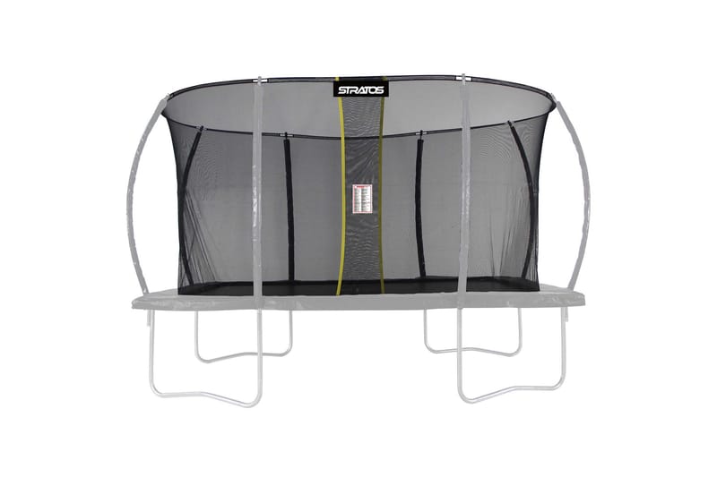 Beskyttelsesnet til Trampolin Stratos Rektangulær 2,44x3,66 m - Sort - Sport & fritid - Leg & sport - Legeredskaber & udendørsleg