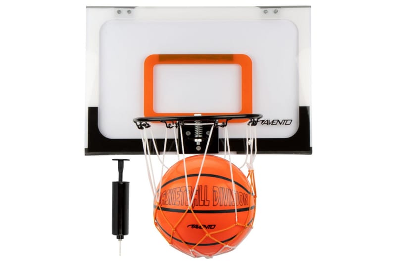 Avento basketballsæt Mini 45x30x3 cm transparent - gennemsigtig - Havespil