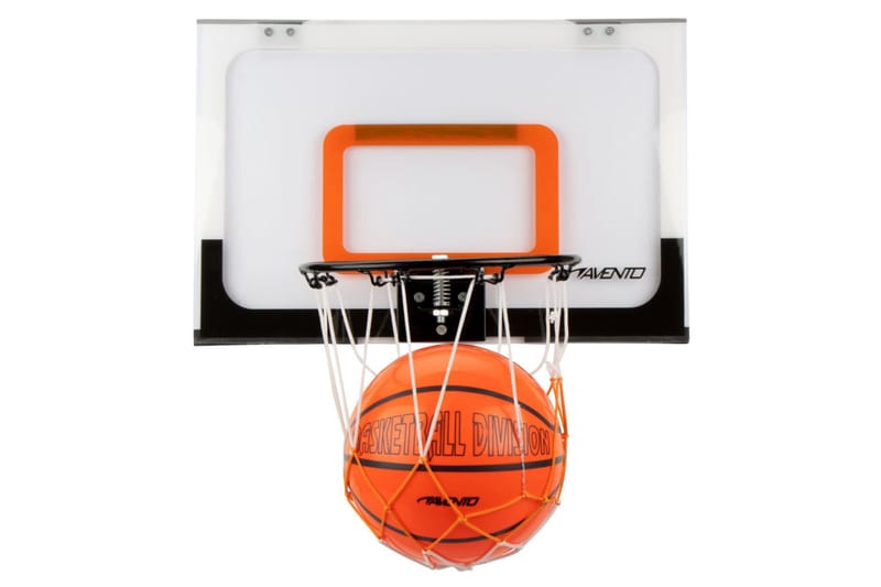 Avento basketballsæt Mini 45x30x3 cm transparent - gennemsigtig - Havespil