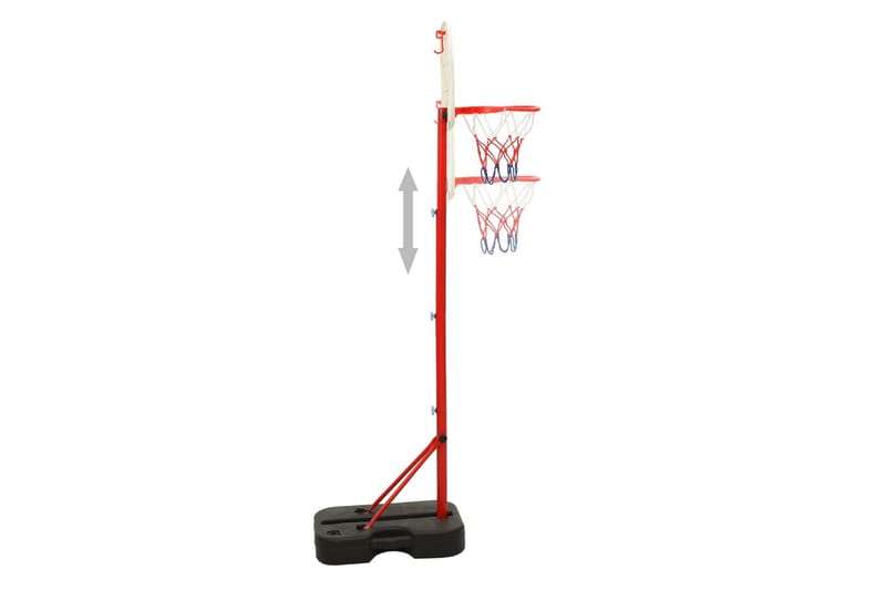 basketballsæt 138,5-166 cm transportabelt og justerbart - Flerfarvet - Sport & fritid - Leg & sport - Havespil