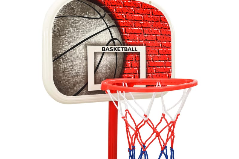 basketballsæt 138,5-166 cm transportabelt og justerbart - Flerfarvet - Sport & fritid - Leg & sport - Havespil