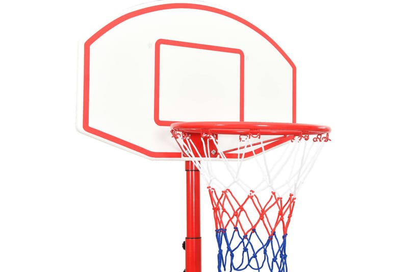 basketballsæt 200-236 cm transportabelt og justerbart - Flerfarvet - Havespil