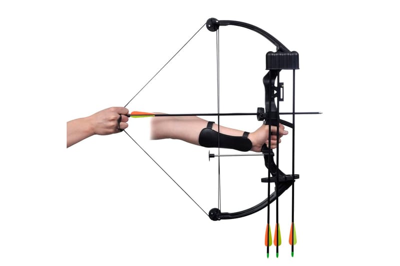 Compoundbue Med Tilbehør Og Pile Af Aluminium Til Unge - Sport & fritid - Leg & sport - Havespil