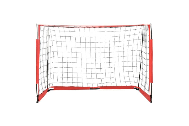 fodboldmål 184x91x124,5 cm stål - Sort - Sport & fritid - Leg & sport - Havespil
