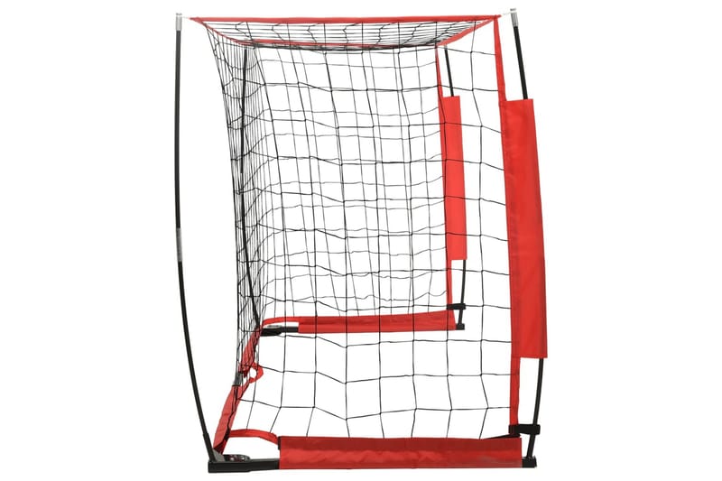 fodboldmål 184x91x124,5 cm stål - Sort - Havespil