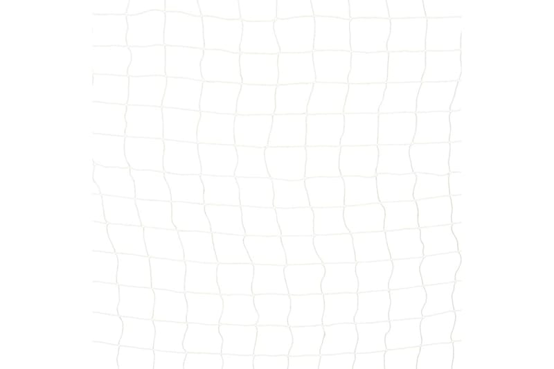 Fodboldmål 300 X 160 X 90 Cm Metal Sort Og Hvid - Hvid - Sport & fritid - Leg & sport - Havespil