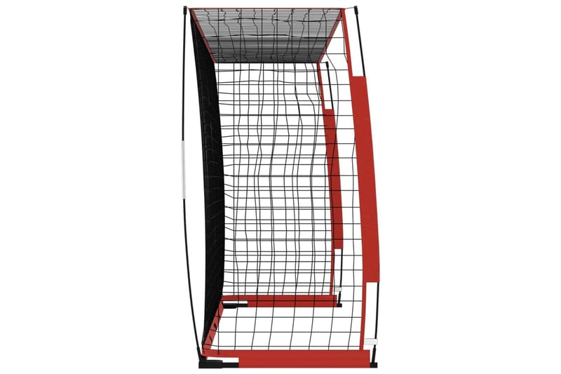 fodboldmål 366,5x91x183 cm stål - Sort - Sport & fritid - Leg & sport - Havespil