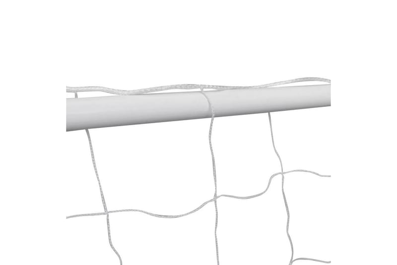 Fodboldmål Med Net 182 X 61 X 122 Cm Stål Hvid - Hvid - Sport & fritid - Leg & sport - Havespil
