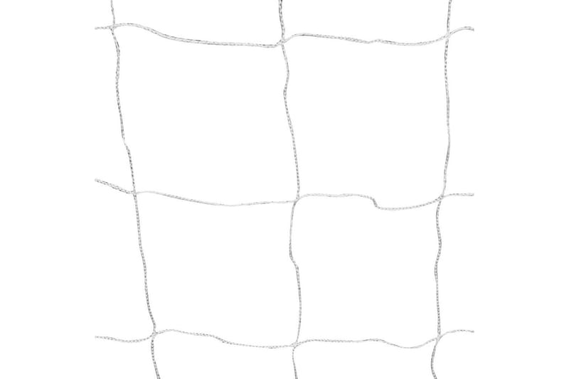 Fodboldmål Med Net 182 X 61 X 122 Cm Stål Hvid - Hvid - Havespil