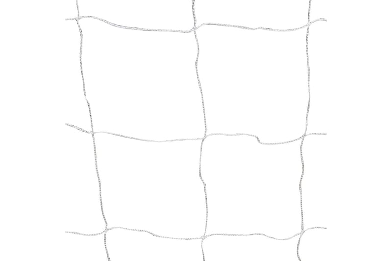 Fodboldmål Med Net I Stål 240 X 90 X 150 Cm Høj Kvalitet - Hvid - Sport & fritid - Leg & sport - Havespil
