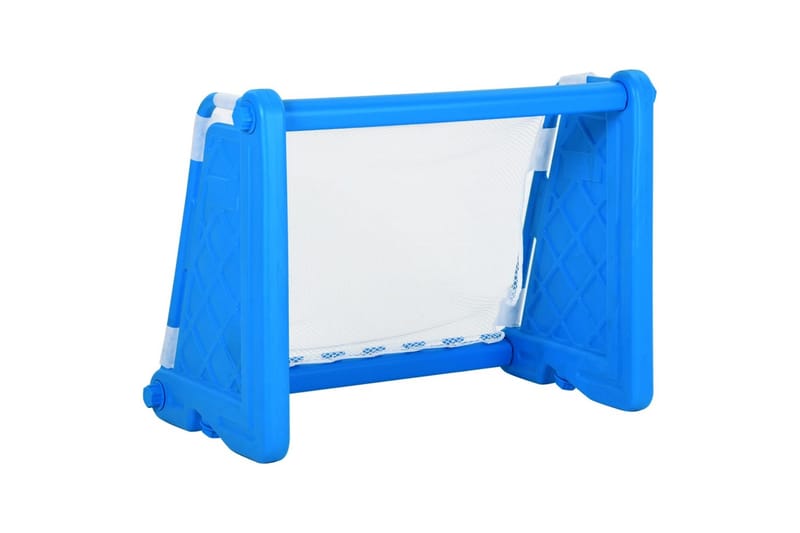 fodboldmål til børn 100x75x55 cm plastik - Blå - Sport & fritid - Leg & sport - Havespil