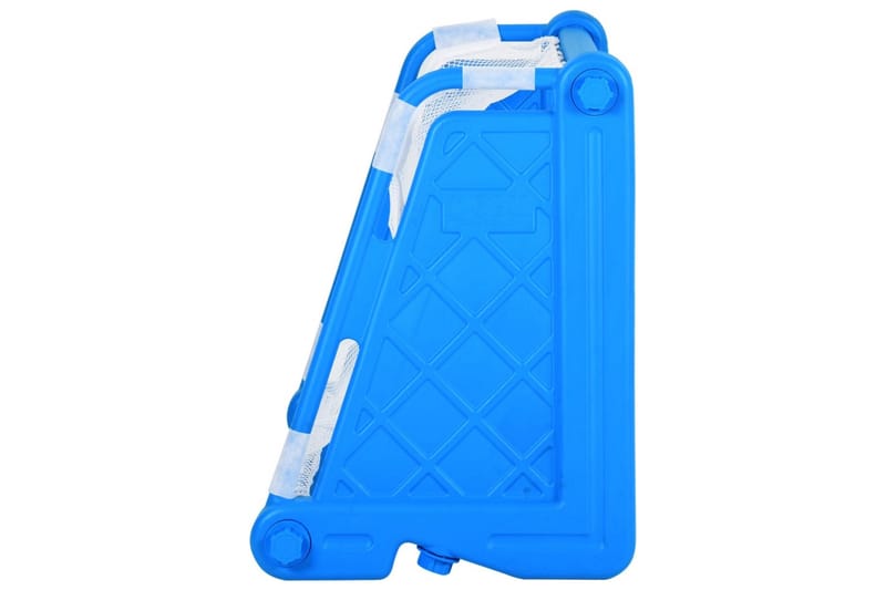 fodboldmål til børn 100x75x55 cm plastik - Blå - Sport & fritid - Leg & sport - Havespil