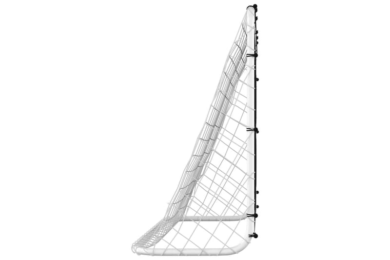 fodboldmål til præcisionstræning 184x61x122 cm stål - Sort - Havespil