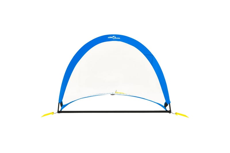 fodboldmålsæt til børn med opbevaringstaske 119x82x84,5 cm - Blå - Sport & fritid - Leg & sport - Havespil