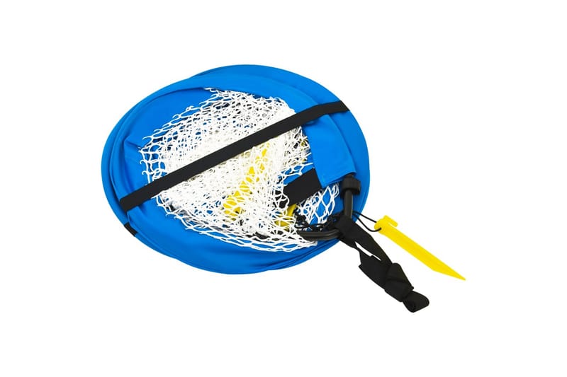fodboldmålsæt til børn med opbevaringstaske 119x82x84,5 cm - Blå - Sport & fritid - Leg & sport - Havespil