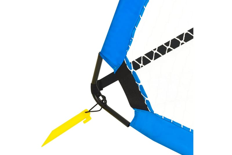fodboldmålsæt til børn med opbevaringstaske 119x82x84,5 cm - Blå - Sport & fritid - Leg & sport - Havespil