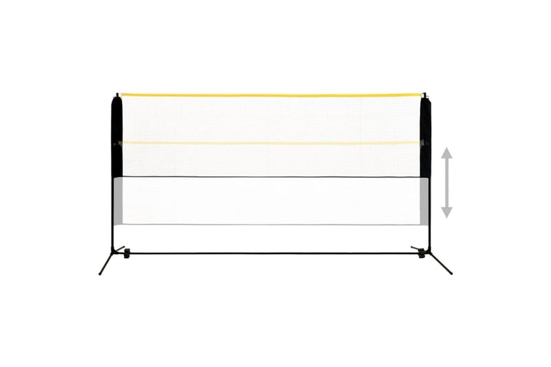 justerbart badmintonnet 300x103x94-158 cm metal - Sport & fritid - Leg & sport - Havespil