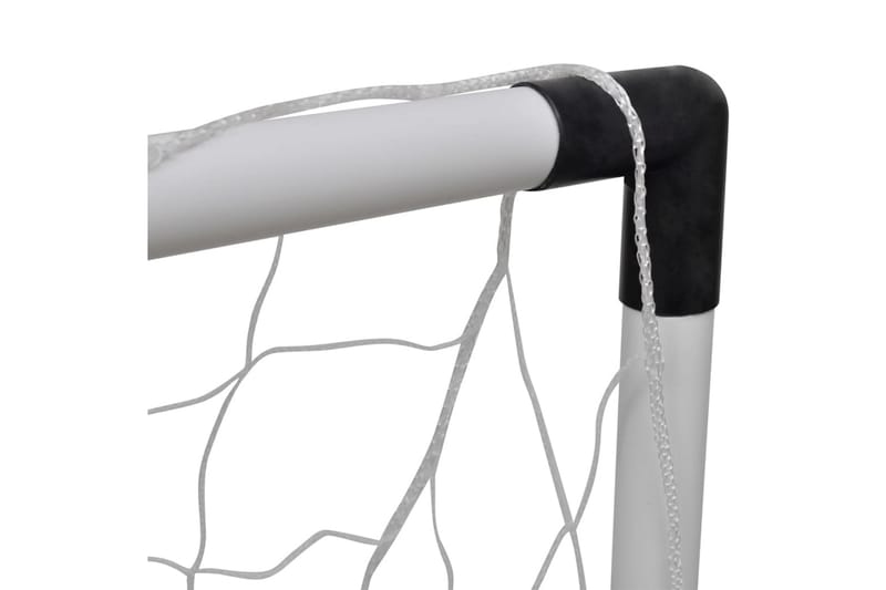 Mini Fodbold Mål Indlæg Net Sæt 2 Stk Til Børn 91,5X48X61Cm - Hvid - Sport & fritid - Leg & sport - Havespil
