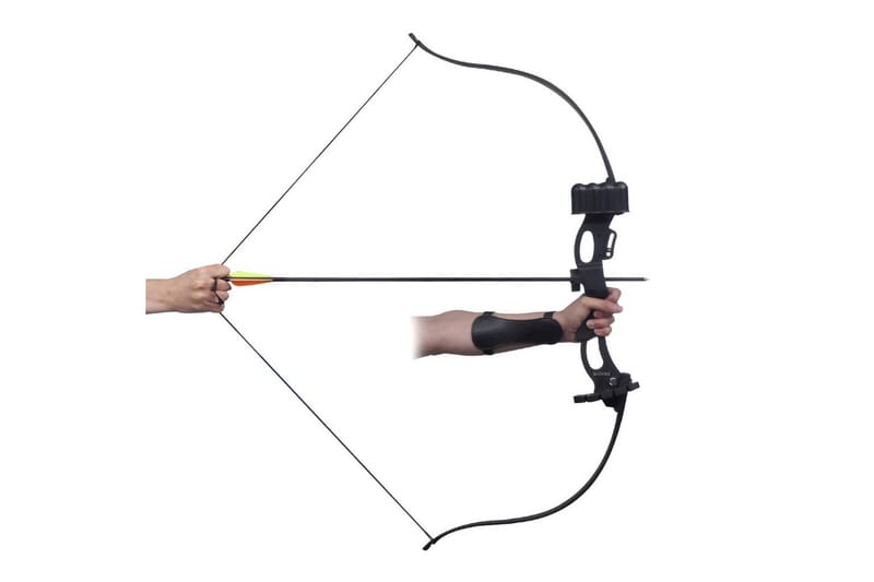 Olympisk Bue Med Tilbehør Til Unge, 49, 20 Lb - Sort - Sport & fritid - Leg & sport - Havespil