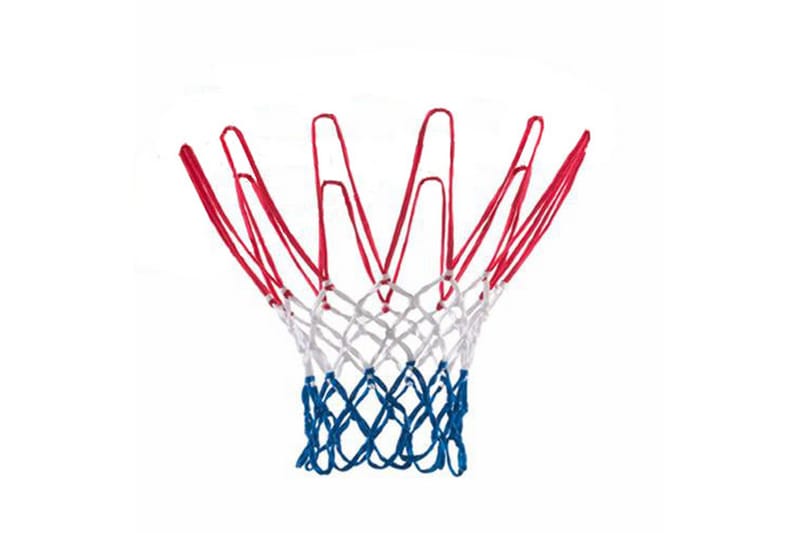 Prosport Basketnet - Hvid|Rød|Blå - Havespil