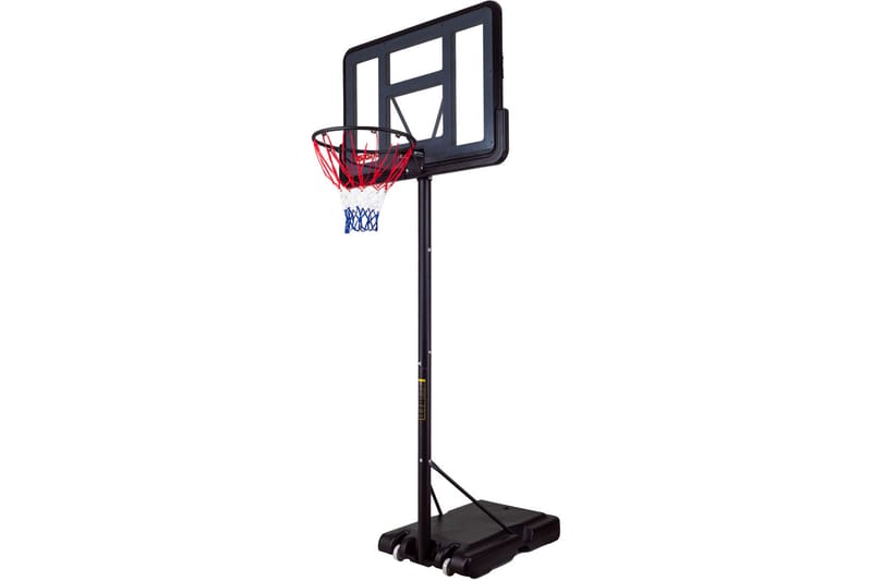 Prosport Justerbar Basketkurv 1,5-3 m - Sort - Havespil