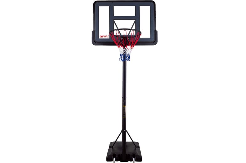 Prosport Justerbar Basketkurv 1,5-3 m - Sort - Havespil