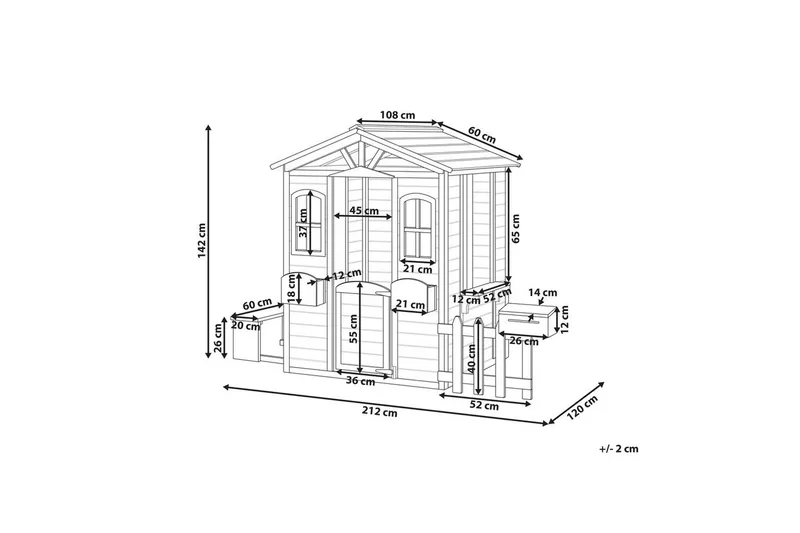Legehus Ampeliko - Sport & fritid - Leg & sport - Legehuse