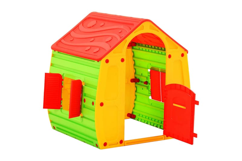 legehus 102x90x109 cm - Flerfarvet - Sport & fritid - Leg & sport - Legehuse