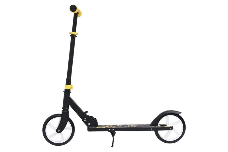 2-hjulet børneløbehjul med justerbart aluminiumsstyr gul - Gul - Legekøretøjer & hobbykøretøjer - Legeplads & legeredskaber - Løbehjul