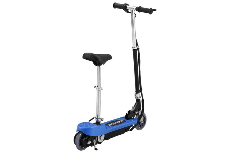 Elektrisk løbehjul med sæde 120 W blå - Blå - Sport & fritid - Leg & sport - Legeplads & legeredskaber