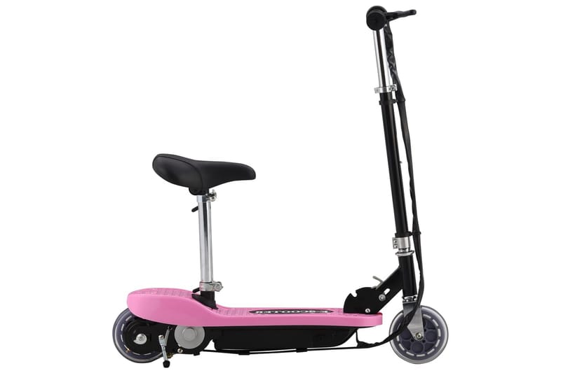 Elektrisk løbehjul med sæde 120 W pink - Lyserød - Legekøretøjer & hobbykøretøjer - Legeplads & legeredskaber - Løbehjul