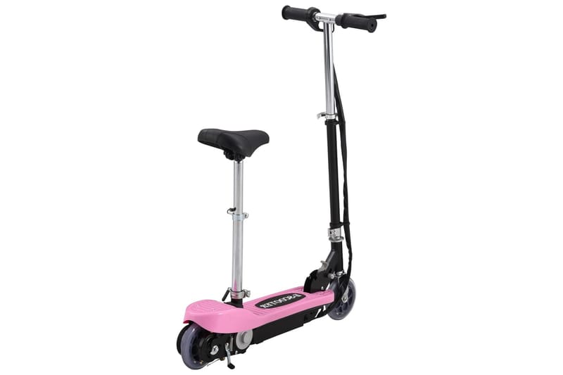 Elektrisk løbehjul med sæde 120 W pink - Lyserød - Sport & fritid - Leg & sport - Legeplads & legeredskaber