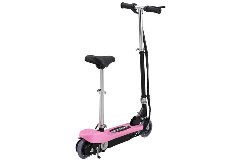 Elektrisk løbehjul med sæde 120 W pink - Lyserød - Legekøretøjer & hobbykøretøjer - Legeplads & legeredskaber - Løbehjul