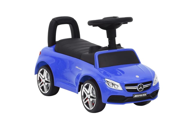 gåbil Mercedes-Benz C63 blå - Blå - Sport & fritid - Leg & sport - Legeplads & legeredskaber