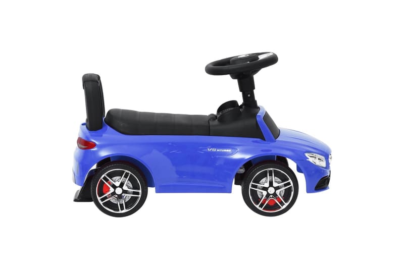 gåbil Mercedes-Benz C63 blå - Blå - Sport & fritid - Leg & sport - Legeplads & legeredskaber