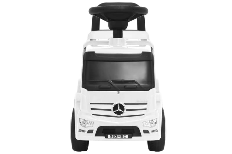 gåbil Mercedes-Benz lastbil hvid - Hvid - Sport & fritid - Leg & sport - Legeplads & legeredskaber