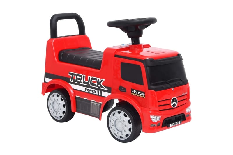 gåbil Mercedes-Benz lastbil rød - Rød - Legeplads & legeredskaber - Pedalbil - Legekøretøjer & hobbykøretøjer