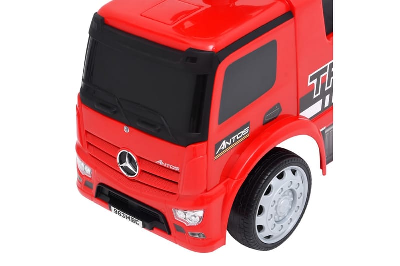 gåbil Mercedes-Benz lastbil rød - Rød - Sport & fritid - Leg & sport - Legeplads & legeredskaber