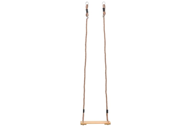 gynge med plade 200 cm massivt fyrretræ - Brun - Sport & fritid - Leg & sport - Legeplads & legeredskaber