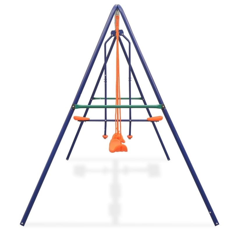 Gyngesæt Med 4 Sæder Orange - Orange - Sport & fritid - Leg & sport - Legeplads & legeredskaber