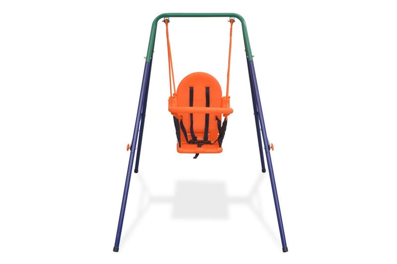 Gyngesæt Med Sikkerhedsele Til Småbørn Orange - Orange - Sport & fritid - Leg & sport - Legeplads & legeredskaber