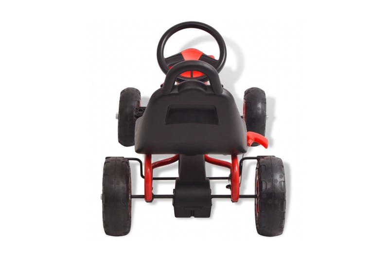 Pedal-Gokart Med Luftdæk Rød - Rød - Sport & fritid - Leg & sport - Legeplads & legeredskaber