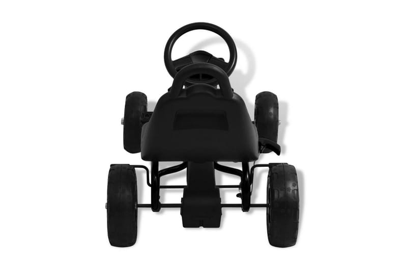 Pedal-Gokart Med Luftdæk Sort - Sort - Sport & fritid - Leg & sport - Legeplads & legeredskaber