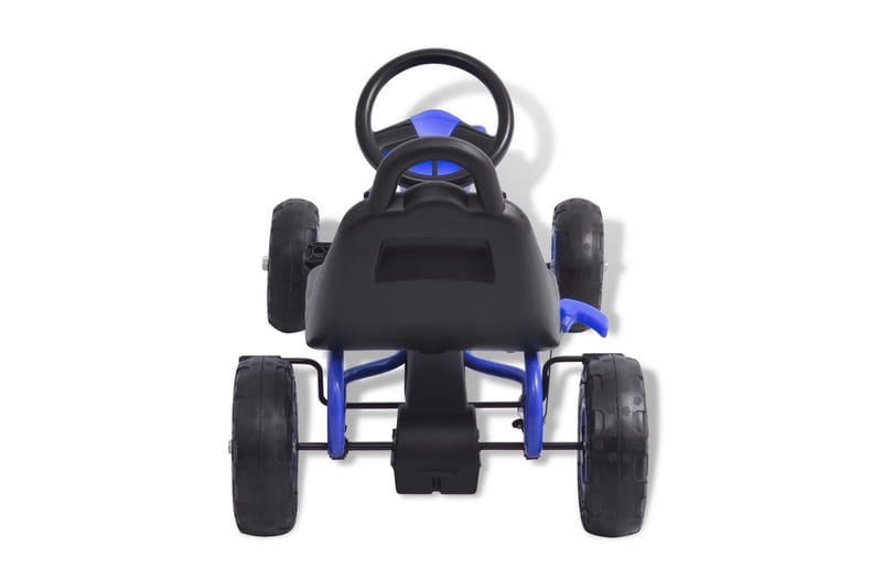 Pedal-Gokart Med Pneumatiske Dæk Blå - Blå - Legeplads & legeredskaber - Legekøretøjer & hobbykøretøjer - Elbil til børn