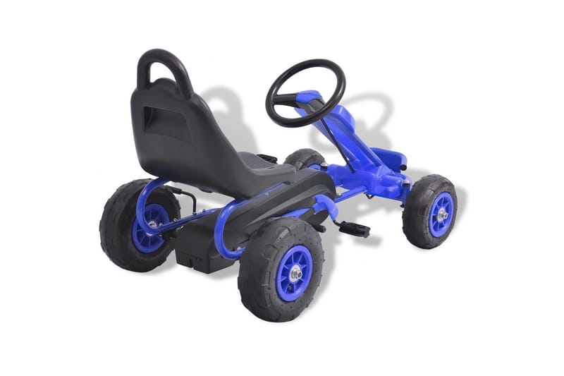 Pedal-Gokart Med Pneumatiske Dæk Blå - Blå - Sport & fritid - Leg & sport - Legeplads & legeredskaber
