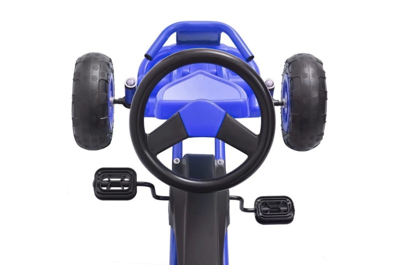 Pedal-Gokart Med Pneumatiske Dæk Blå - Blå - Sport & fritid - Leg & sport - Legeplads & legeredskaber
