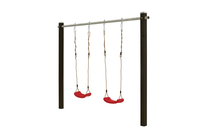 PLUS Gyngestativ med Gyngesæder 264x9x210 cm - Sport & fritid - Leg & sport - Legeplads & legeredskaber