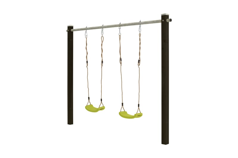 PLUS Gyngestativ med Gyngesæder 264x9x210 cm - Sport & fritid - Leg & sport - Legeplads & legeredskaber